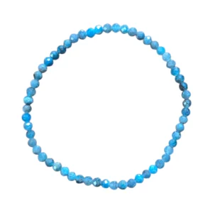 Apatit - náramok fazetovaný 3mm