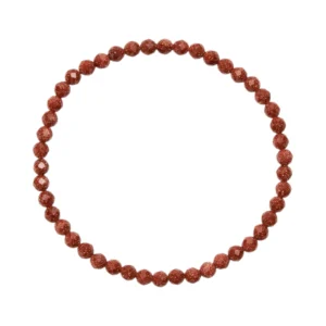 Avanturín zlatý - náramok fazetovaný 4mm