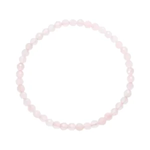 Ruženín - náramok fazetovaný 4mm