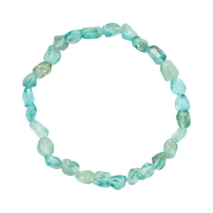 Apatit svetlý nugetky - náramok 6-8mm